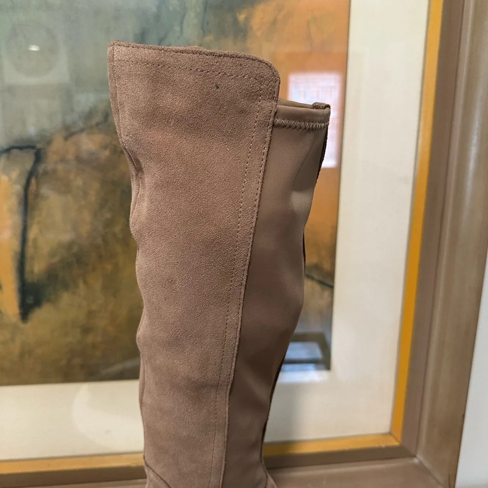 🌸BORN🌸 Tenor Waterproof Knee High Suede Boot Size: 6M